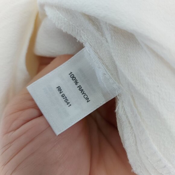 J.Jill cream button front blouse - Picture 6 of 7